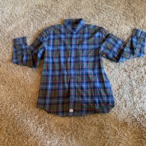 Vineyard Vines Plaid Button Down Size S